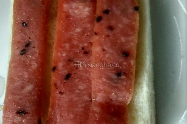 简易三明治的做法图解4