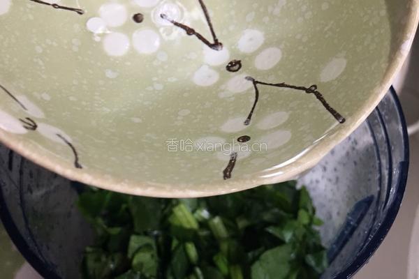 菠菜鸡蛋饼的做法图解3