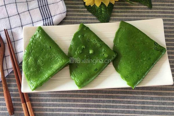 菠菜鸡蛋饼的做法图解14