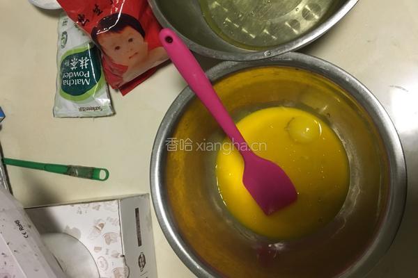 黄油戚风蛋糕的做法图解3