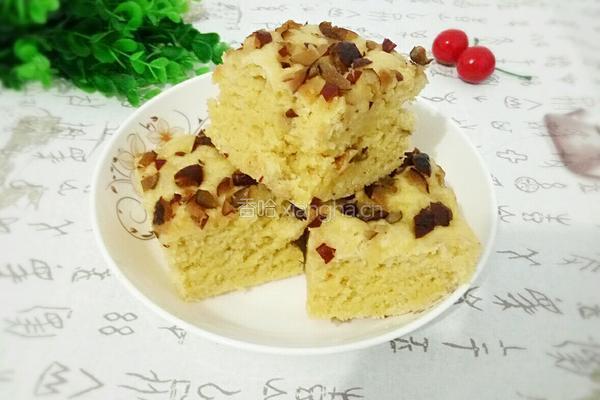 玉米发糕的做法图解8