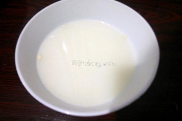 玉米发糕的做法图解2