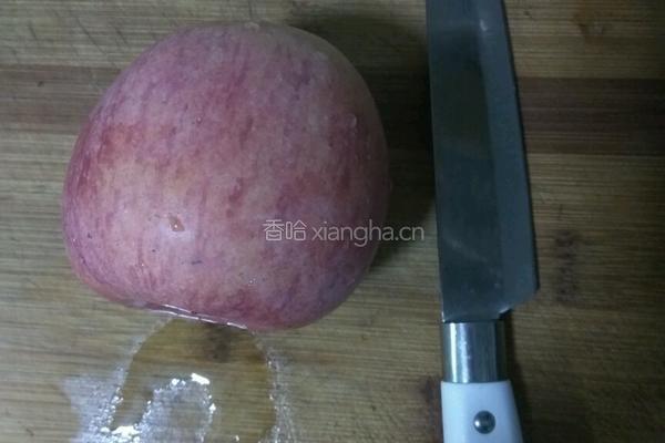 苹果拼盘的做法图解1