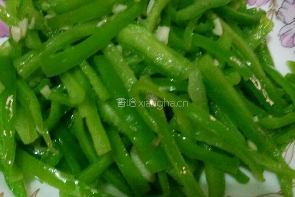 青椒炒牛肉的做法图解4