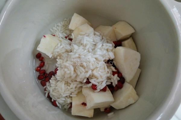红豆红薯糯米粥的做法图解4