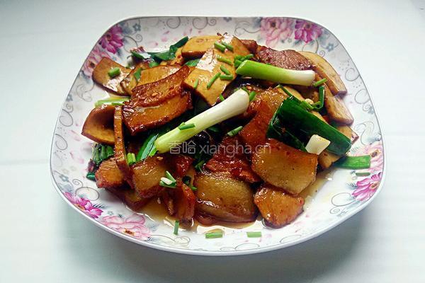 香干炒回锅肉的做法图解17
