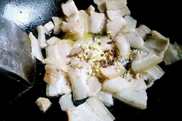 香干炒回锅肉的做法图解8