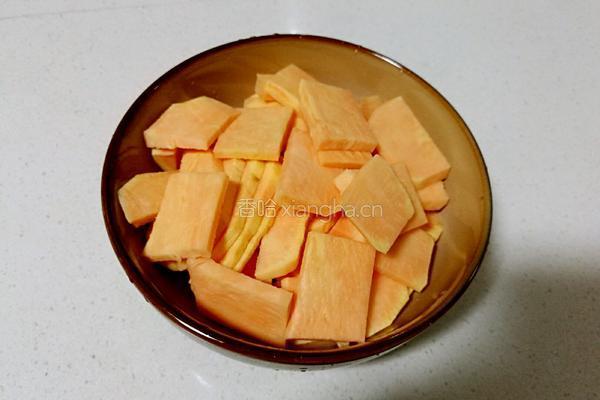 芝士红薯饼的做法图解1