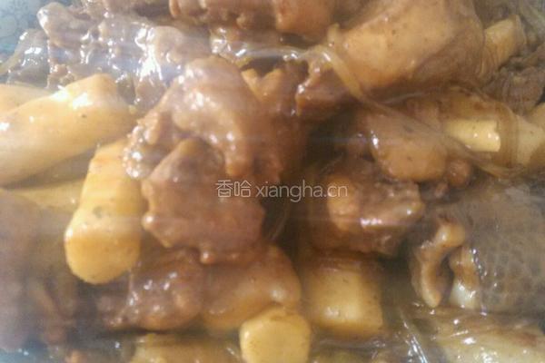 山药炖黑腿鸡的做法图解5