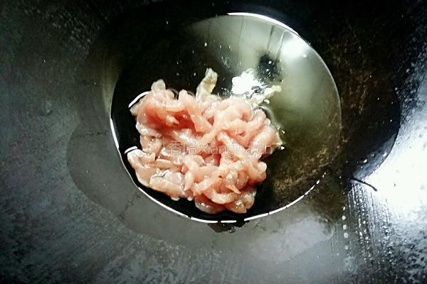 泡菜苕粉肉丝（酸辣版）的做法图解6