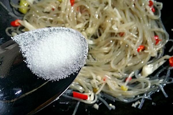 泡菜苕粉肉丝（酸辣版）的做法图解10