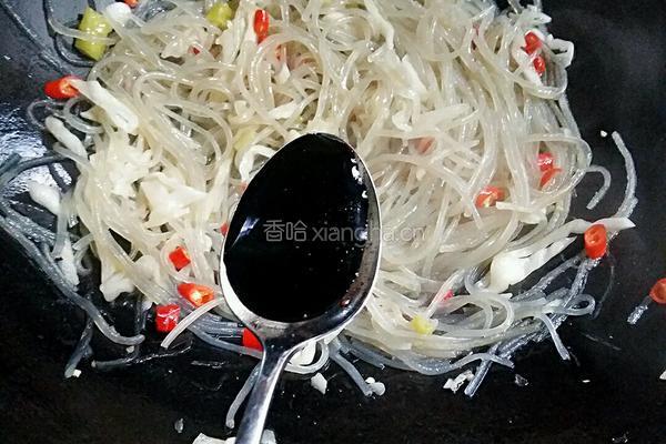泡菜苕粉肉丝（酸辣版）的做法图解11