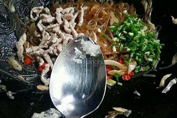泡菜苕粉肉丝（酸辣版）的做法图解12