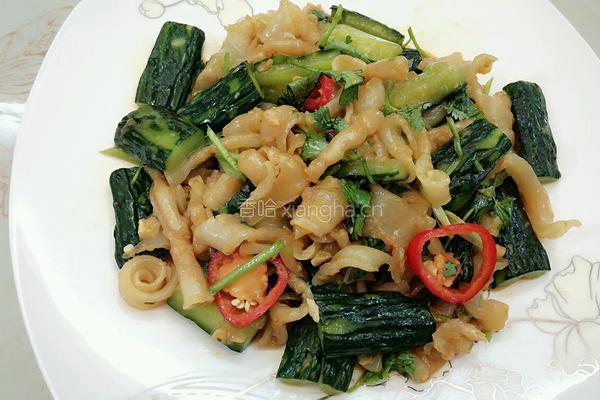 花胶凉拌青瓜