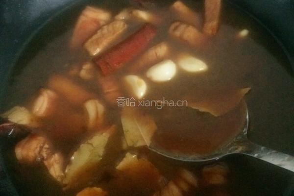 芋头红烧肉的做法图解5