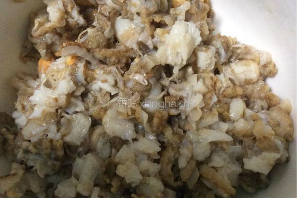 扇贝肉饺子的做法图解3
