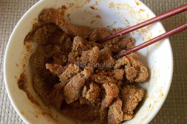 洋芋粉蒸肉的做法图解5