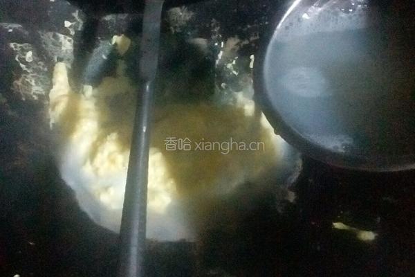 鸡蛋玉米粒的做法图解4