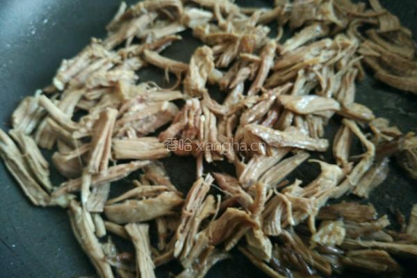 拌干煸牛肉丝的做法图解4