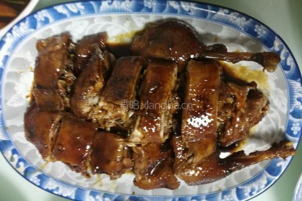 冰糖卤鸭的做法图解5