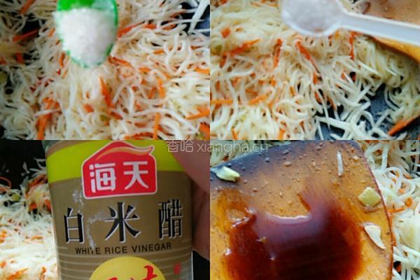 清炒白萝卜丝的做法图解8