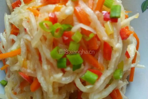 清炒白萝卜丝的做法图解11