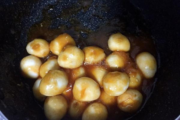 茄汁鹌鹑蛋的做法图解11
