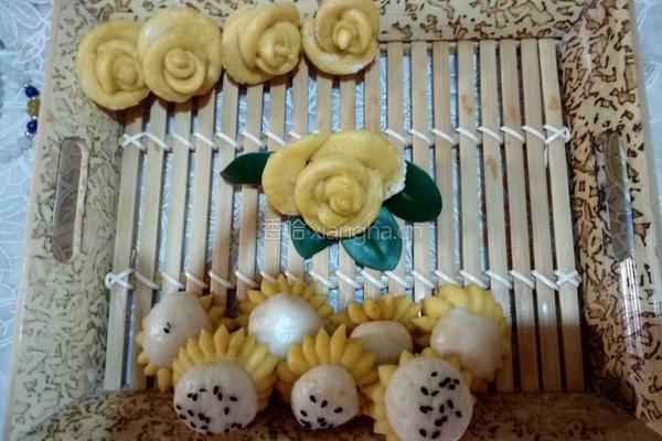 菊花馒头的做法图解12