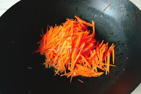 清炒千张胡萝卜丝的做法图解6
