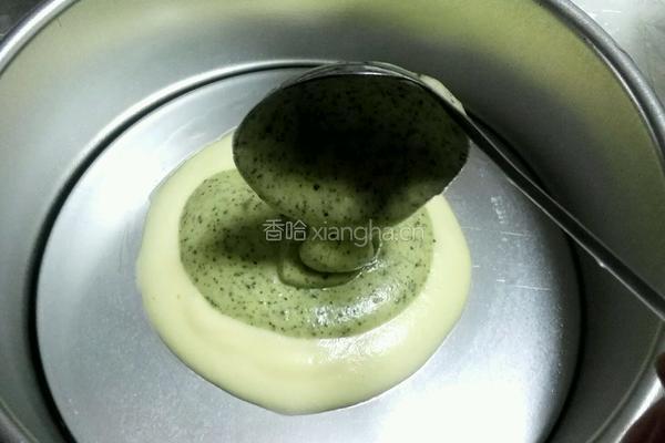 斑马纹抹茶威风蛋糕的做法图解23