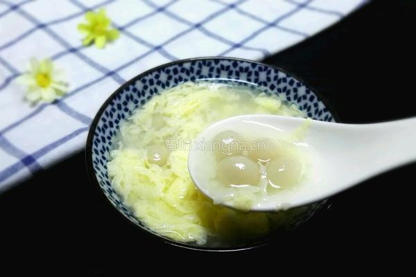 米酒珍珠汤圆的做法图解14