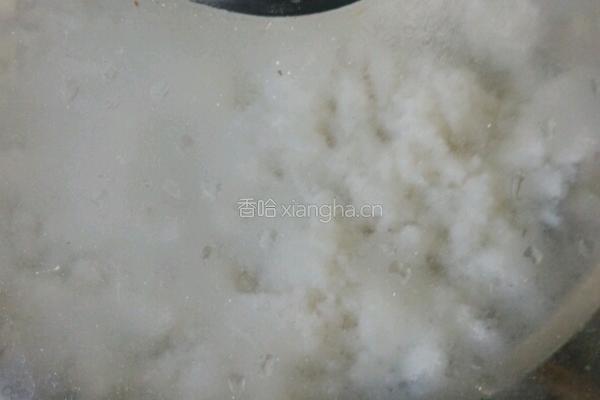 豆沙糯米糕的做法图解2