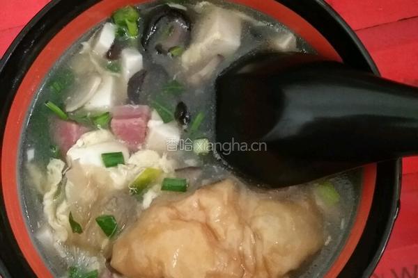 木耳豆腐羹的做法图解9