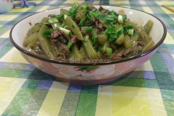 大蒜牛肉丝焖翡翠莴苣的做法图解20