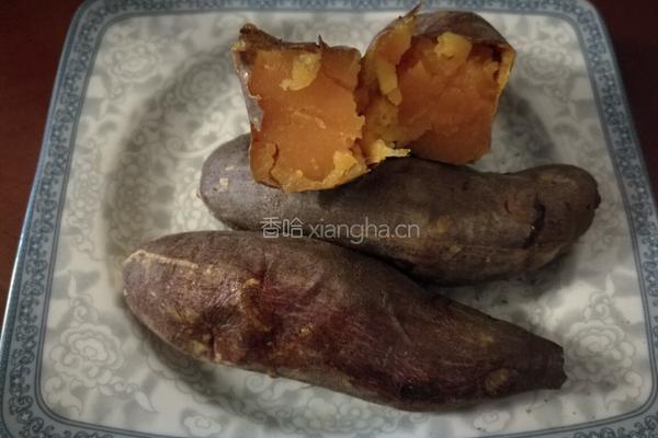 烤箱烤红薯的做法图解3