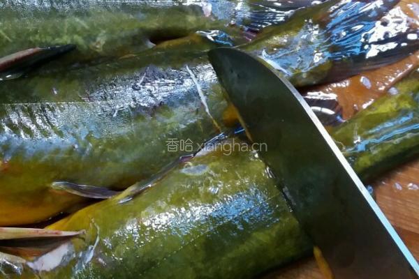 黄骨鱼焖酸菜的做法图解3