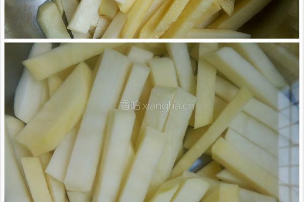 干煸土豆条的做法图解2
