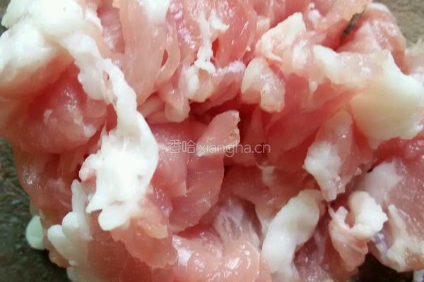 四季豆炒肉的做法图解1