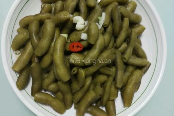 盐水毛豆的做法图解3
