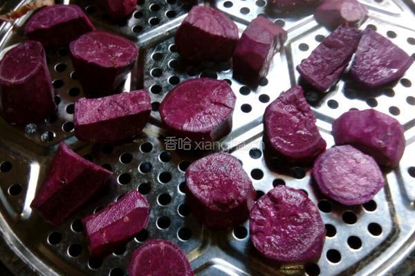 紫薯小炸的做法图解1