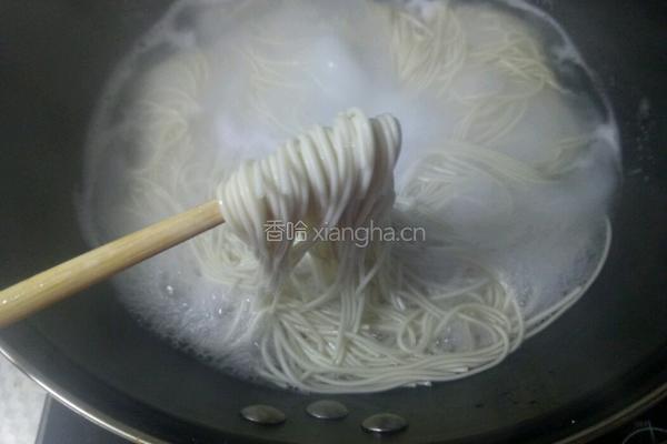 葱油拌面的做法图解6