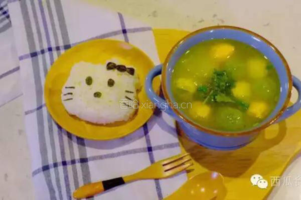 三色肉丸冬瓜汤的做法图解9