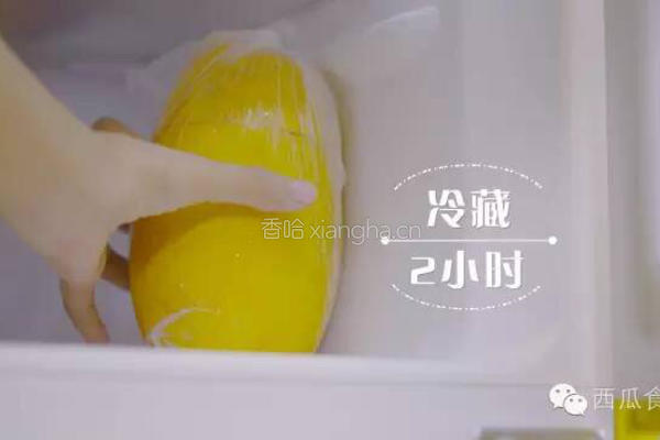 木瓜牛奶冻的做法图解3