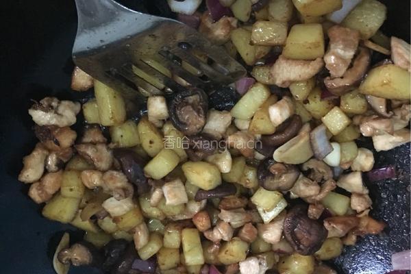 孜然土豆鸡块的做法图解5