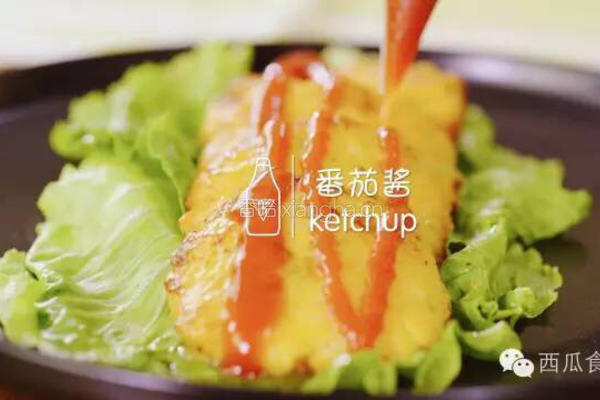 香煎虾饼的做法图解6