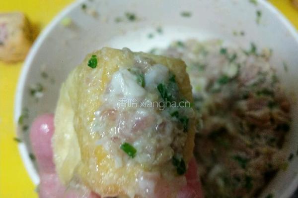 煎酿豆腐焖大白菜的做法图解7