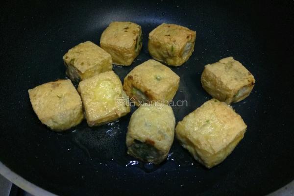 煎酿豆腐焖大白菜的做法图解10