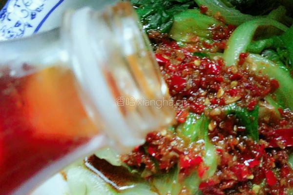 剁椒生菜的做法图解13