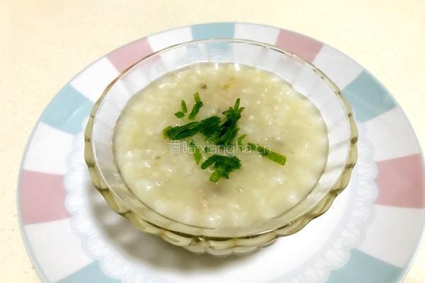 简易版皮蛋瘦肉粥的做法图解3