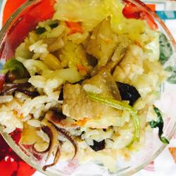 高丽菜干饭的做法[图]